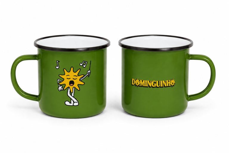 Caneca Esmaltada DOMINGUINHO
