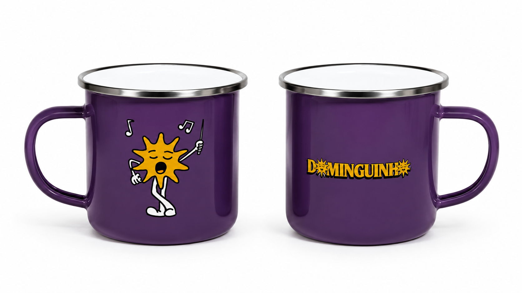 Caneca Esmaltada DOMINGUINHO - Imagem 2