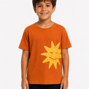 Camiseta Infantil Sol Terracota