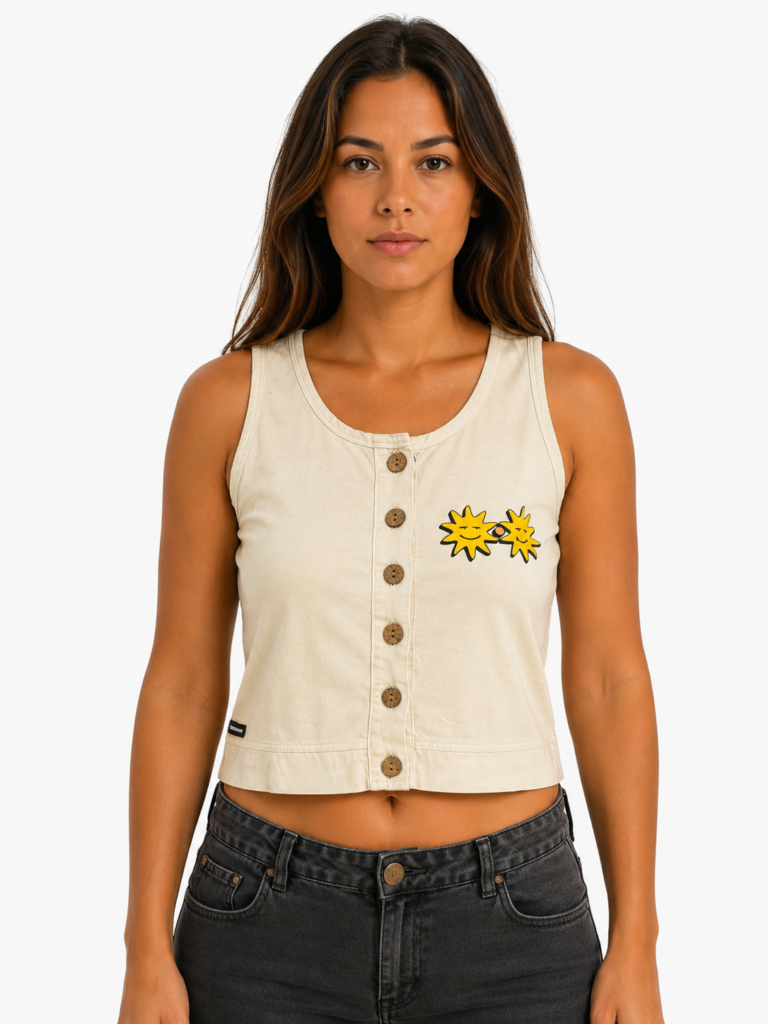 Cropped Palha