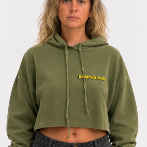 Moletom Feminino Estonado Oliva